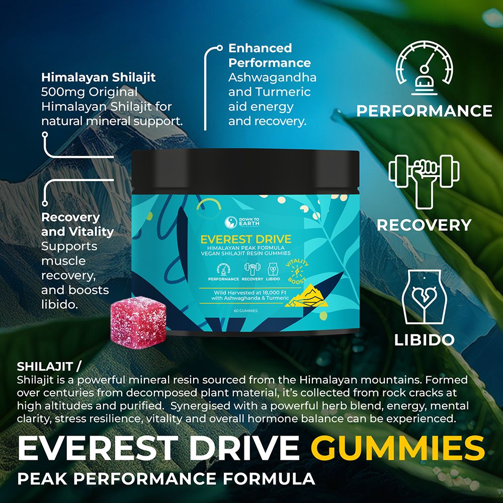 Everest Drive Shilajit Resin Gummies USP