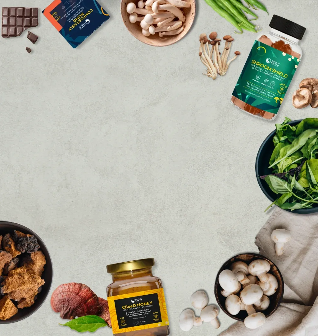 October hemp food is medicine, down to earth premium products, natural hemp edibles